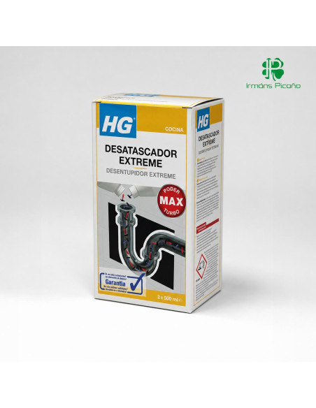 HG Desatascador Extreme 2 x 500 ml | Irmáns Picaño