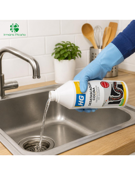 HG Desatascador Cocinas 1 Litro | Irmáns Picaño