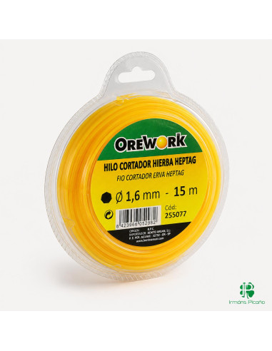 Nylon Heptagonal Orework 4 mm | Irmáns Picaño