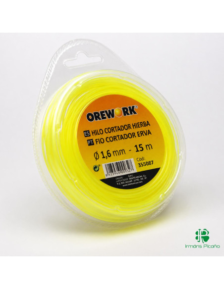Nylon Redondo Orework 3 mm x 15 m | Irmáns Picaño