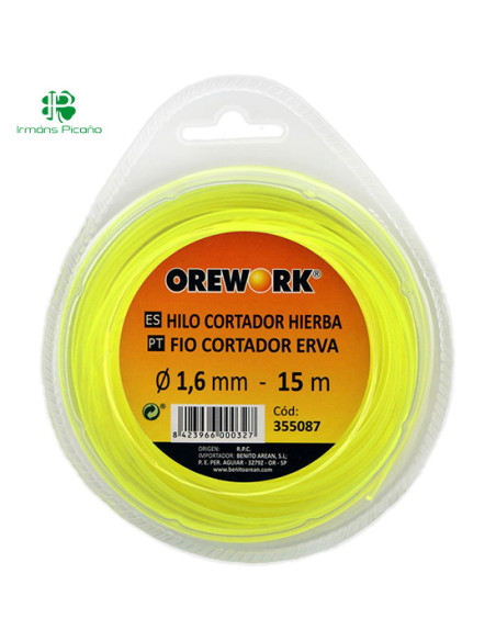 Nylon Redondo Orework 3 mm x 15 m | Irmáns Picaño