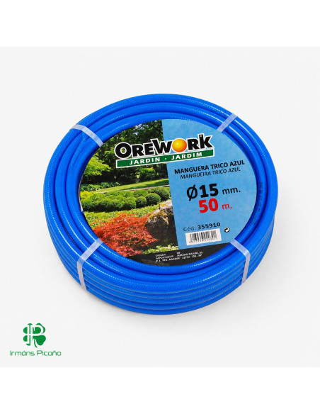 Manguera Orework Tricoazul 19 mm | Irmáns Picaño