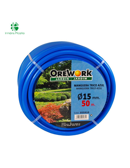 Manguera Orework Tricoazul 19 mm | Irmáns Picaño