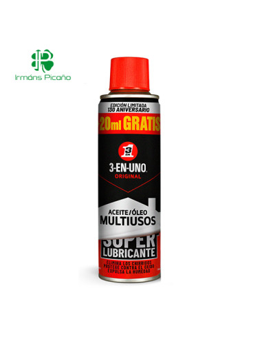 Aceite Multiusos 3 en 1 220 ml | Irmáns Picaño