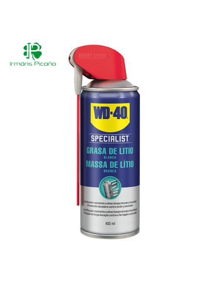 WD-40 Specialist Grasa Litio Blanca 400 ml | Irmáns Picaño