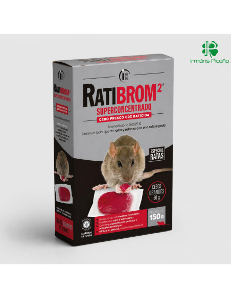 Raticida Super Concentrado 1 Kg | Irmáns Picaño