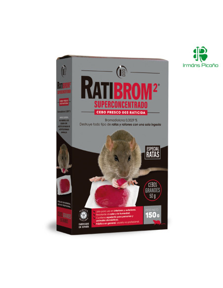 Raticida Super Concentrado 1 Kg | Irmáns Picaño