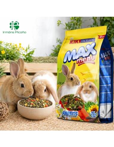 Kiki Max Menu Conejos Enanos 1 Kg | Irmáns Picaño