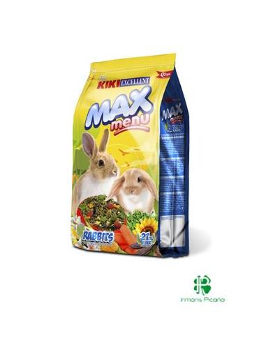 Kiki Max Menu Conejos Enanos 1 Kg | Irmáns Picaño