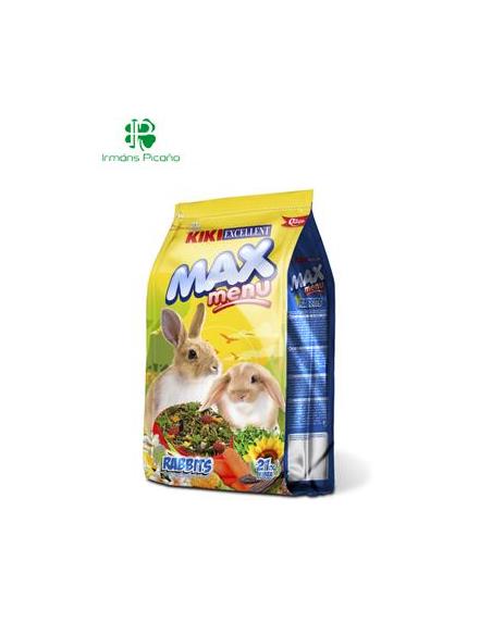 Kiki Max Menu Conejos Enanos 1 Kg | Irmáns Picaño
