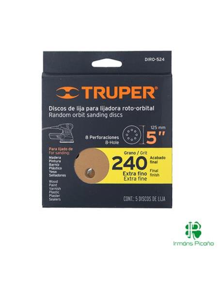 Discos de Lija Grano 240 5 Unidades | Irmáns Picaño