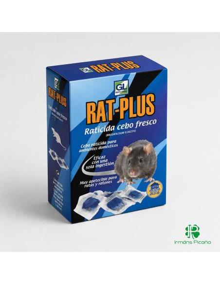 Rat-Plus Raticida Pasta 1 Kg | Irmáns Picaño