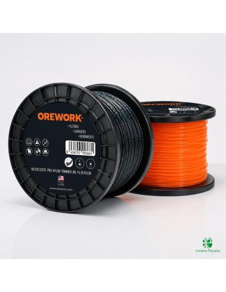 Nylon Trenzado Pro Vortex 2,4MMX15M | Irmáns Picaño