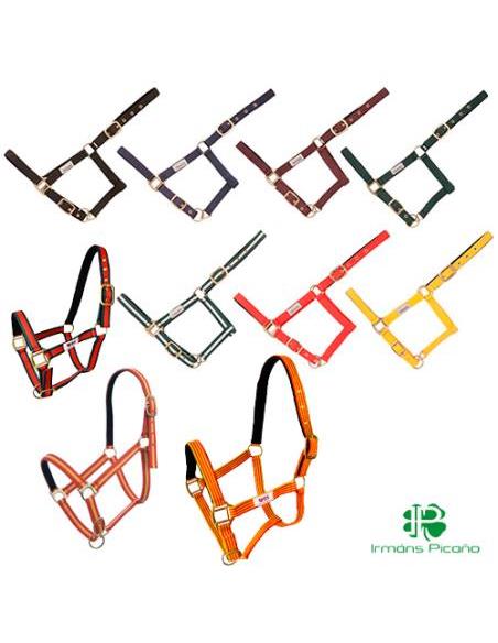 Cabezada Cuadra HH Nylon Doble | Irmáns Picaño