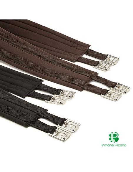 Cincha HH Nylon Negra 110 cm | Irmáns Picaño