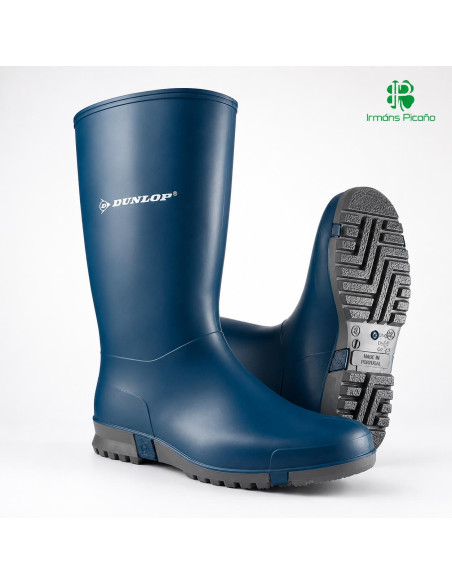 Bota Sport Azul Caña Alta | Irmáns Picaño