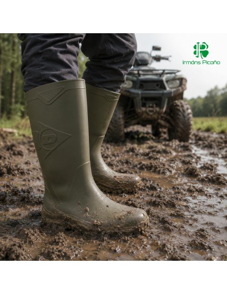 Bota PVC Dane Negra | Irmáns Picaño