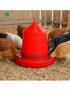 Tolva Plástica para Aves 12 Kg | Irmáns Picaño 2