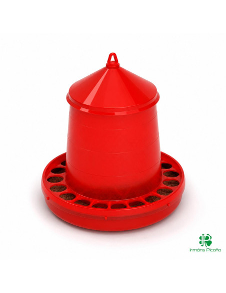 Tolva Plástica para Aves 16 Kg | Irmáns Picaño