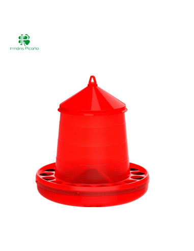Tolva Plástica para Aves 8 Kg | Irmáns Picaño
