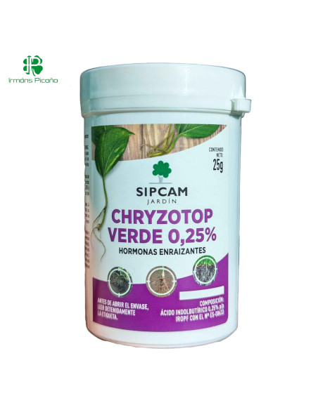 Hormona Enraizante Chryzotop 25 g | Irmáns Picaño