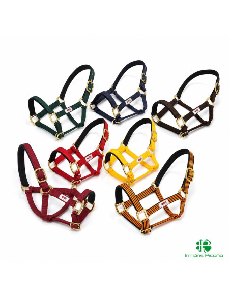 Cabezada Cuadra HH Nylon Doble | Irmáns Picaño