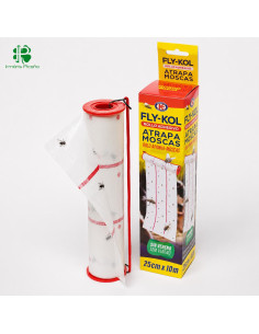 Fly-Kol Rollo Atrapamoscas 10 m | Irmáns Picaño